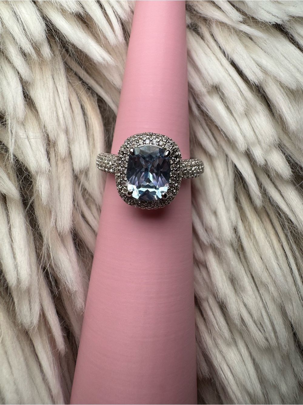 Aquamarine ring